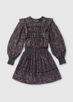 Image of Rails Womens Faren Floral Mini Dress In Midnight Meadow