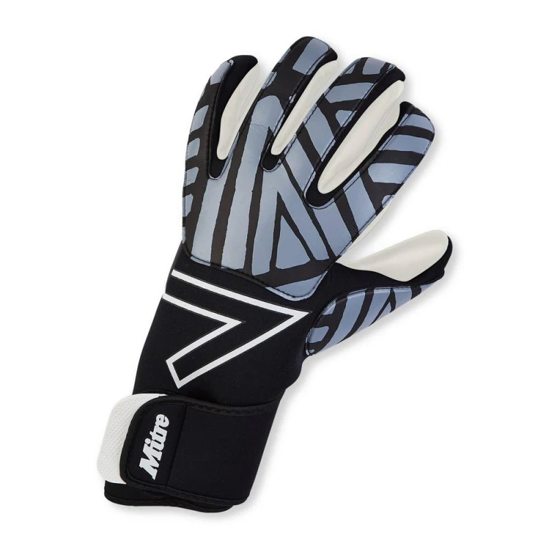 Image of Mitre Mens Impel 2024 Goalkeeper Gloves in Black Size: 10 Black Male 10
