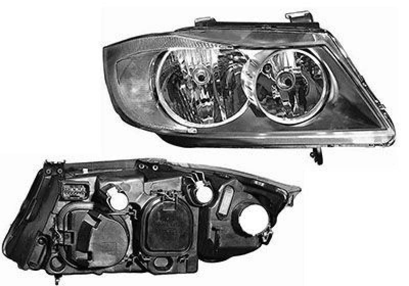Image of VAN WEZEL Headlight VAN WEZEL 0657962