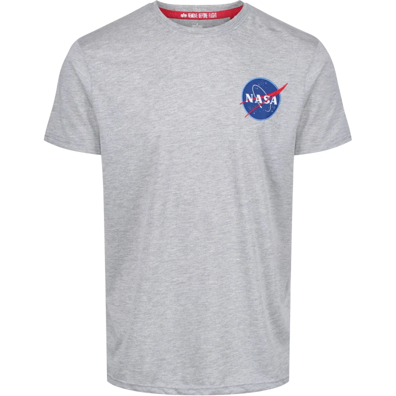Image of Alpha Industries SPACE SHUTTLE T - Grey Grey S