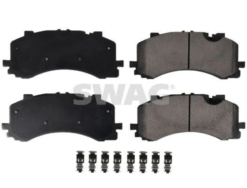Image of Brake pad set SWAG 33 10 7652