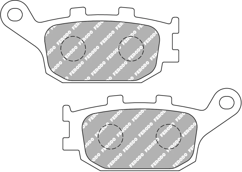 Image of FERODO RACING Brake pad set FERODO RACING FDB754P