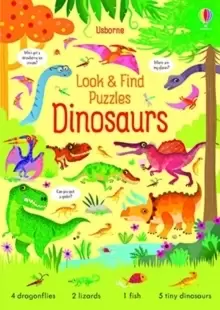 Image of Look and Find Puzzles Dinosaurs