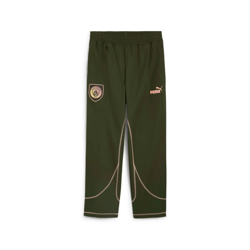 Image of Puma Statement Sweatpants Manchester City Vert Male L