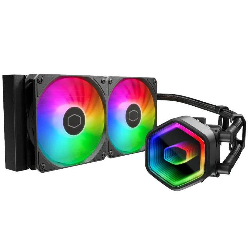 Image of Cooler Master MasterLiquid 240 Core II ARGB All In One Liquid CPU Cooler - 240mm