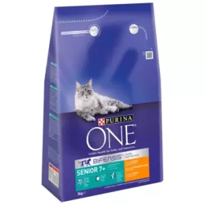 Purina One Senior 7+ Chicken Dry Cat Food 2.8kg