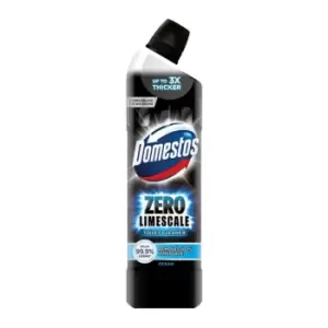 image of Domestos Zero Limescale Toilet Cleaner Ocean, 750ml