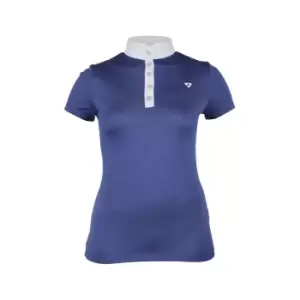 Image of Aubrion Womens/Ladies Monmouth Show Shirt (XL) (Navy)