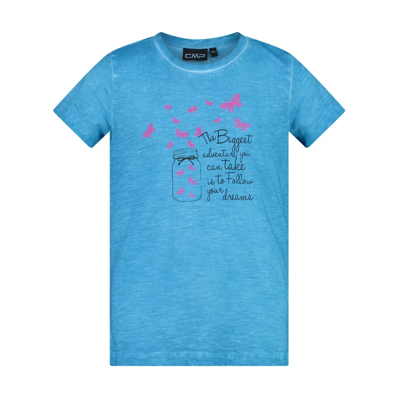 Image of CMP Girls jersey T-Shirt CMP Bleu Female 3 ans
