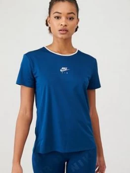 Image of Nike Air Running Tee - Valerian Blue