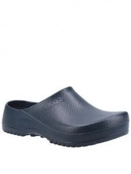 Image of Birkenstock Birkenstock Super Flat Shoe, Blue, Size 8, Women