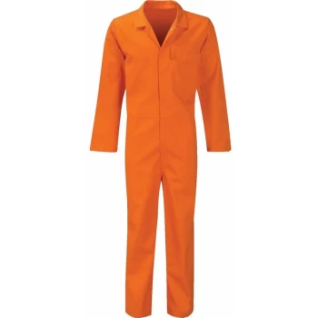 image of Callisto Plbs FR Cotton Coverall Reg Orange 46' - Orbit International