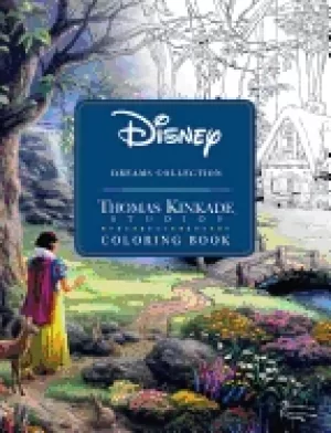 Image of disney dreams collection thomas kinkade studios coloring book