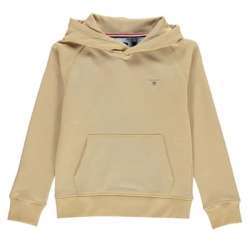 image of Gant Small Logo Hoodie Junior - Dark Almond 228