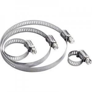 Image of Hose clamps Slotted hex head Silver 544907