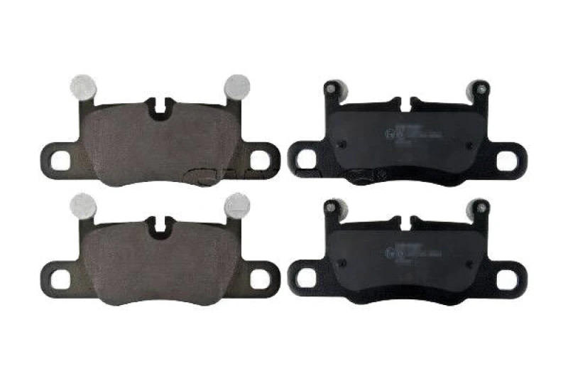 Image of SWAG 33 10 5236 Brake pad set Rear Axle, prepared for wear warning indicator Brake Pad Set,disc brake (402)