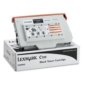 image of Lexmark 15W0903 Black Laser Toner Ink Cartridge