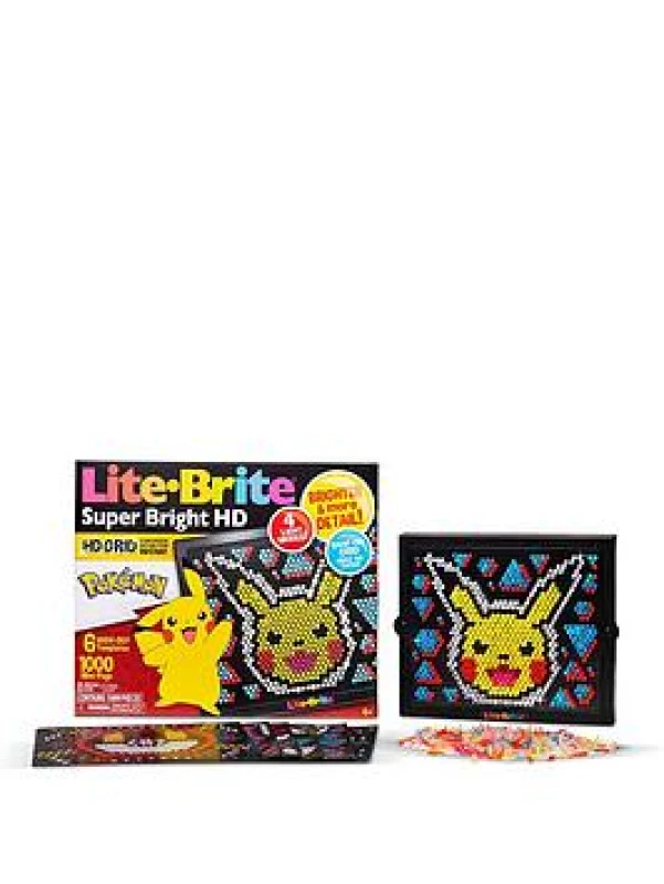 Image of Lite Brite Lite Brite Super Bright HD Pokemon Cards