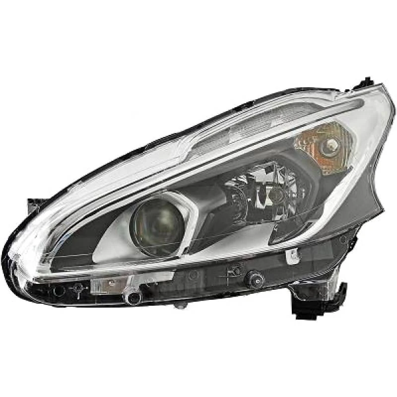 Image of DIEDERICHS 4227181 Headlights Priority Parts H7/H7, with bulb, Left, without motor for headlamp levelling, Halogen Headlight (259)