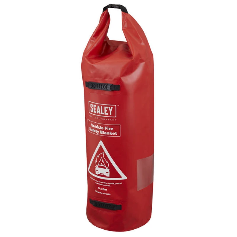 Image of Sealey PU Coated Vehicle Fire Safety Blanket EV1000 Width: 6m