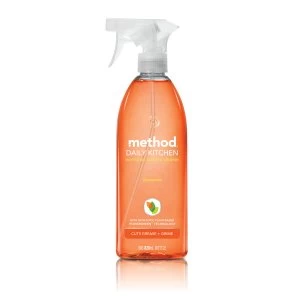 image of Method Daily Kitchen Surface Cleaner Clementine 828ml