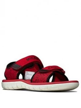 Image of Clarks Boys Surfing Glove Sandal - Red, Size 9 Younger