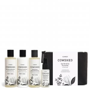 image of Cowshed Summer Limited Edition Get Set and Go Travel Set