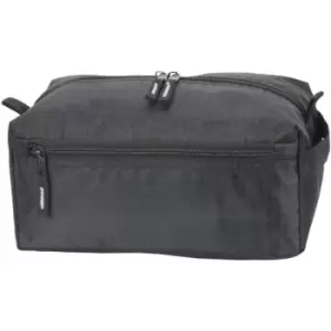 image of Ibiza Toiletry Bag (Pack of 2) (One Size) (Black) - Shugon