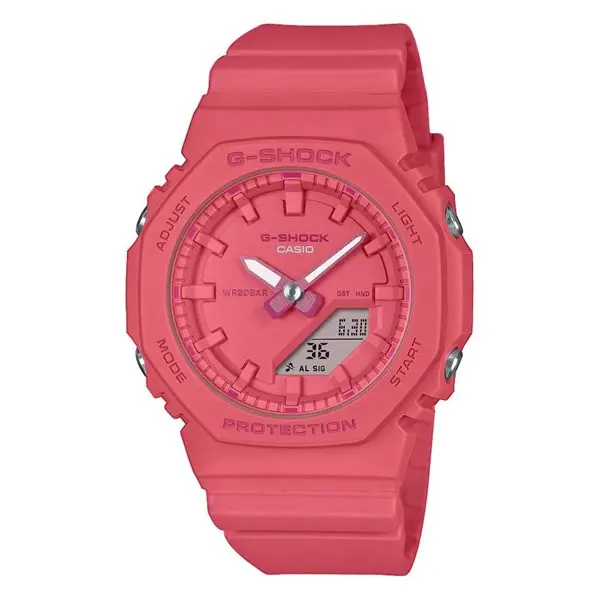 Image of Casio G-Shock GMA-P2100-4AER One Tone 2100 Coral Strap Watch - W59121