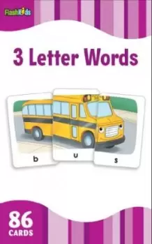 Image of 3 Letter Words (Flash Kids Flash Cards) by Flash Kids Editors