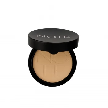 image of Note Cosmetics Luminous Silk Compact Powder 10g (Various Shades) - 06 Dark Honey