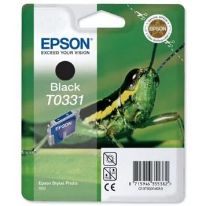 Image of Epson Grasshopper T0331 Black Ink Cartridge