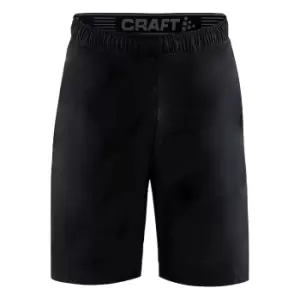 image of Craft Mens Core Charge Shorts (S) (Black)