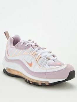 image of Nike Air Max 98 - White/Pink, Size 3, Women