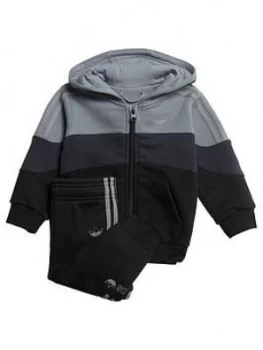Image of Adidas Originals Bx 2.0 Full Zip Hoodie And Joggers Set - Grey