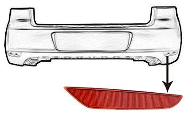 Image of VAN WEZEL Reflex Reflector VAN WEZEL 5863930