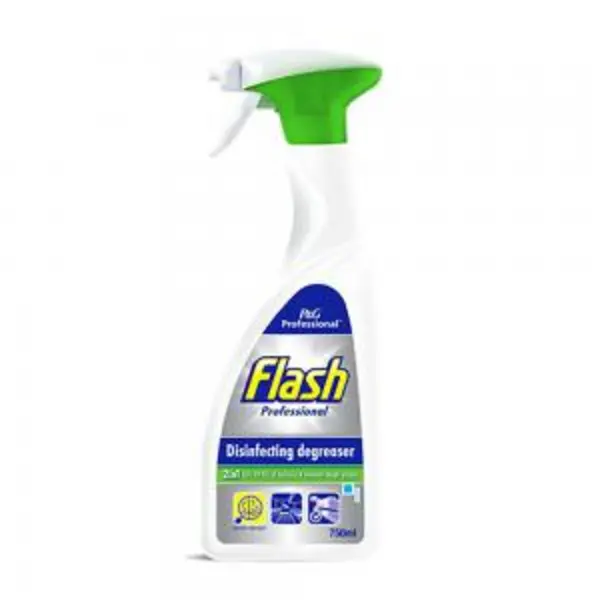 Image of Flash Professional Disinfectant Degreaser Spray 750ml Ref C001849 162096