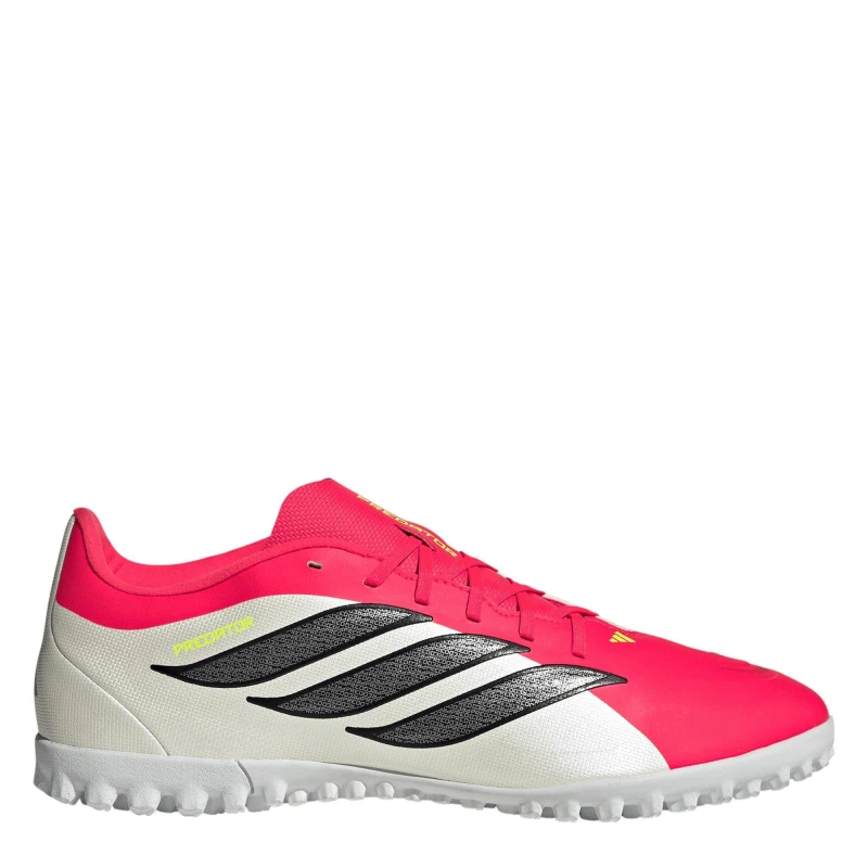 Image of adidas Mens Predator Club Astro Turf Football Boots Astro Turf Football Boots 8 (42) Red 26320508280