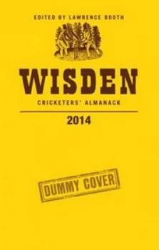 Image of Wisden Cricketers Almanack 2014 by Lawrence Booth Hardback