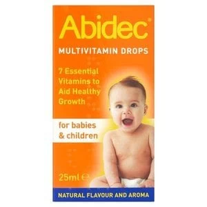 image of Abidec Multivitamin Drops for Babies and Children 25ml