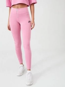 image of Nike NSW Air GX Legging - Flamingo, Flamingo, Size 2XL, Women