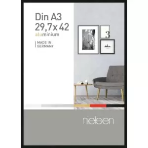 Image of Pixel A3 29.7 x 42cm Poster frame Frosted Black - 0