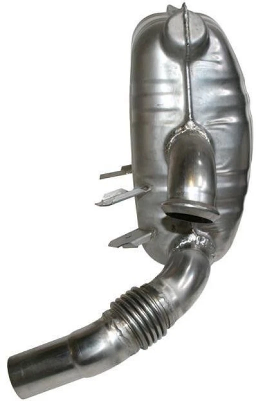 Image of VEGAZ PS-57 Rear silencer Rear Stainless Steel End Silencer (3437)