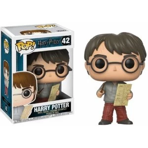 Image of Harry with Marauders Map Harry Potter Funko Pop Vinyl Figure