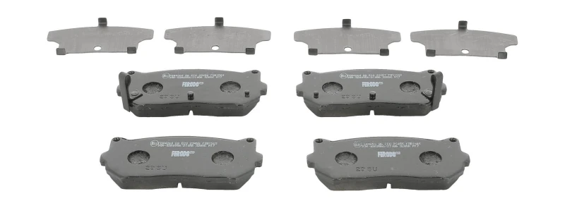 Image of FERODO Brake pad set FERODO FDB1569