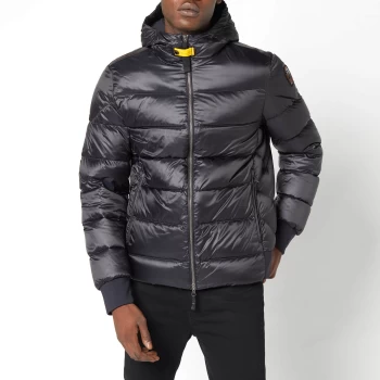 image of Parajumpers Mens Pharrell Hooded Down Jacket - Pencil - L