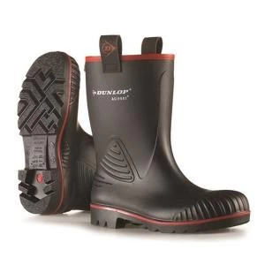 Image of Dunlop Acifort Rocker Rigger Boots Size 8 Black Ref A442033CH08 Up to