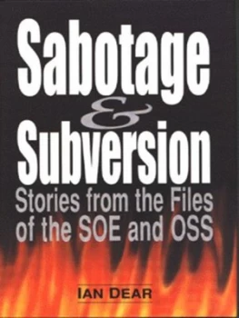 Image of Sabotage and Subversion by Ian Dear Hardback
