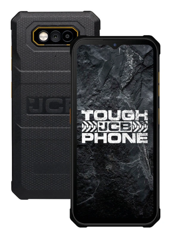 Image of JCB JCB Phone Toughphone E10 16.8cm (6.6") Dual SIM Android 15 4G USB Type-C 8GB 64GB 6500 mAh Black E-10