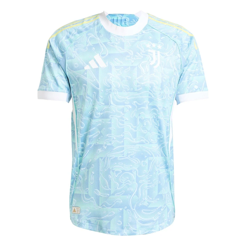 Image of adidas Juventus Authentic Away Shirt 2025 2026 Adults Blue male S